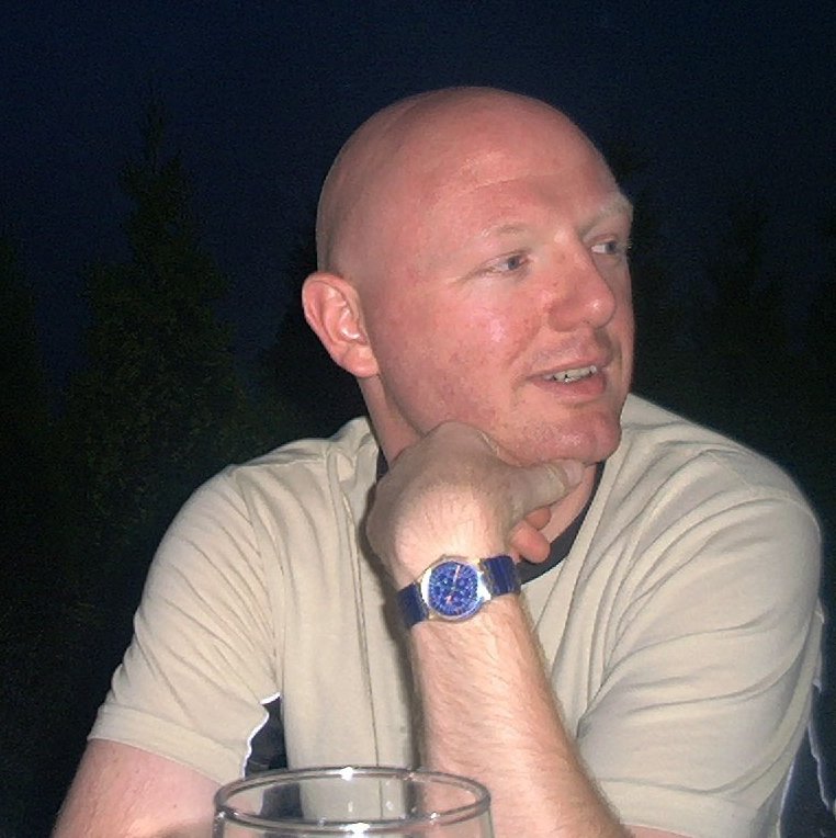 my new haircut since LeMans 2002 